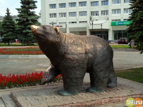 Почему символ Перми медведь