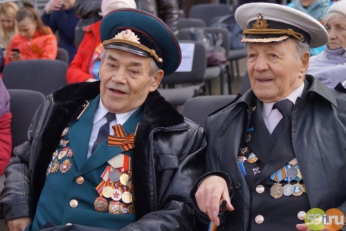 76 фронтовиков Прикамья получат президентские выплаты ко Дню Победы