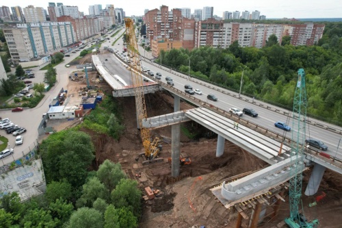 Движение по второй очереди моста через Егошиху в Перми планируют открыть осенью